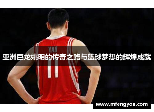 亚洲巨龙姚明的传奇之路与篮球梦想的辉煌成就